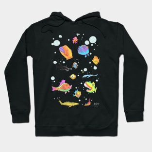 Weird Funny Fish Hoodie